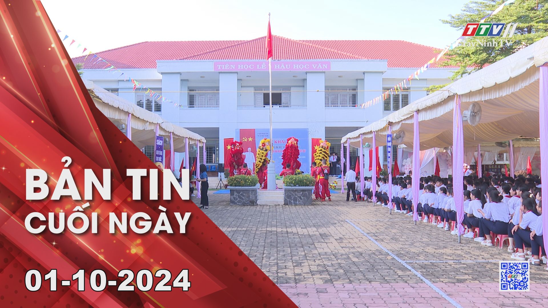 Bản tin cuối ngày 01-10-2024 | Tin tức hôm nay | TayNinhTV